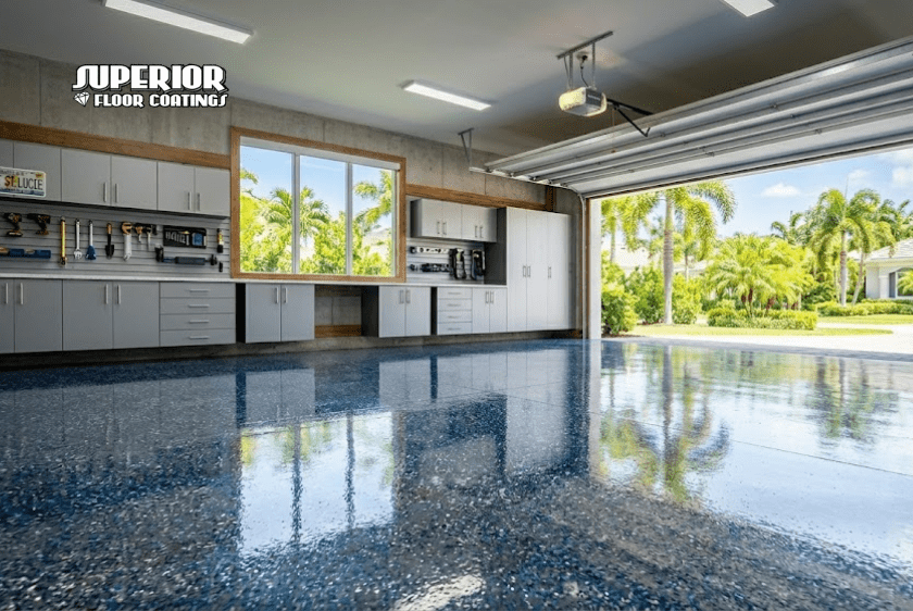 garage floor epoxy in Port St lucie